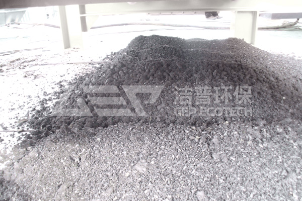 智能塑料薄膜破碎機生產線,塑料洗清造粒處理系統現場